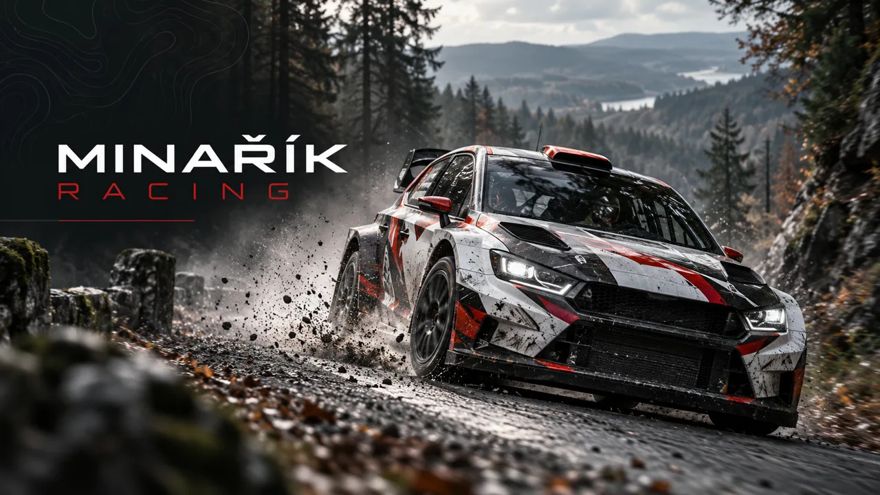 MINAŘÍK RACING : NOVÝ WEB, ZNAČKA A DIGITÁLNÍ STOPA POSTAVENÁ NA ZÁVODNÍCH ZKUŠENOSTECH