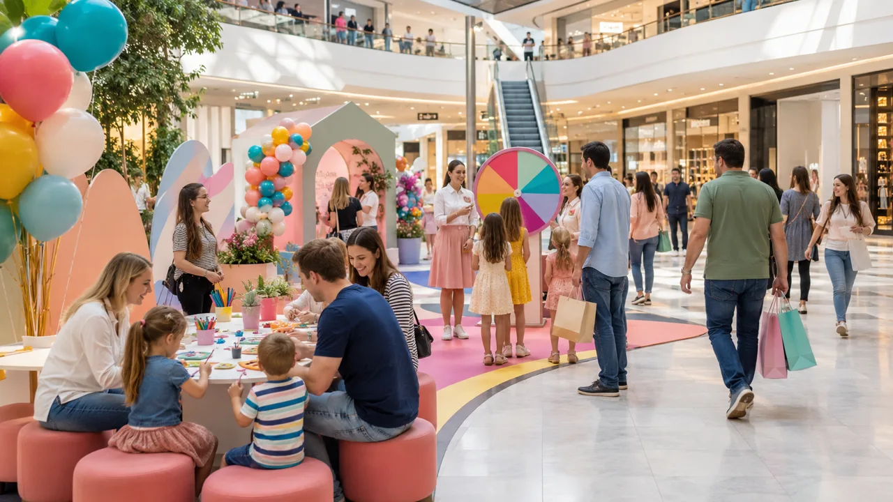 Event v obchodním centru.
